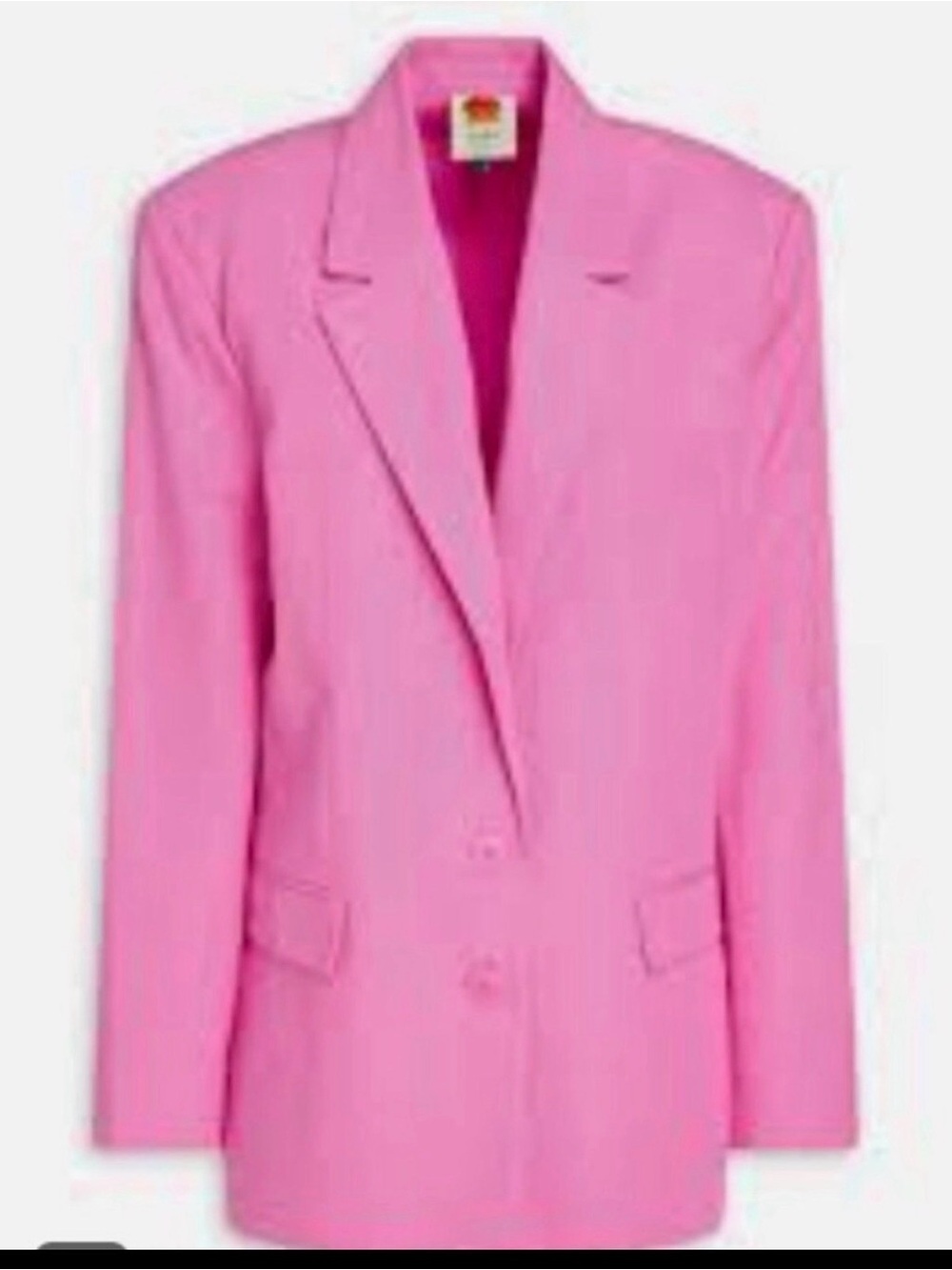 Farm Rio Oversized Pink Blazer Sz M